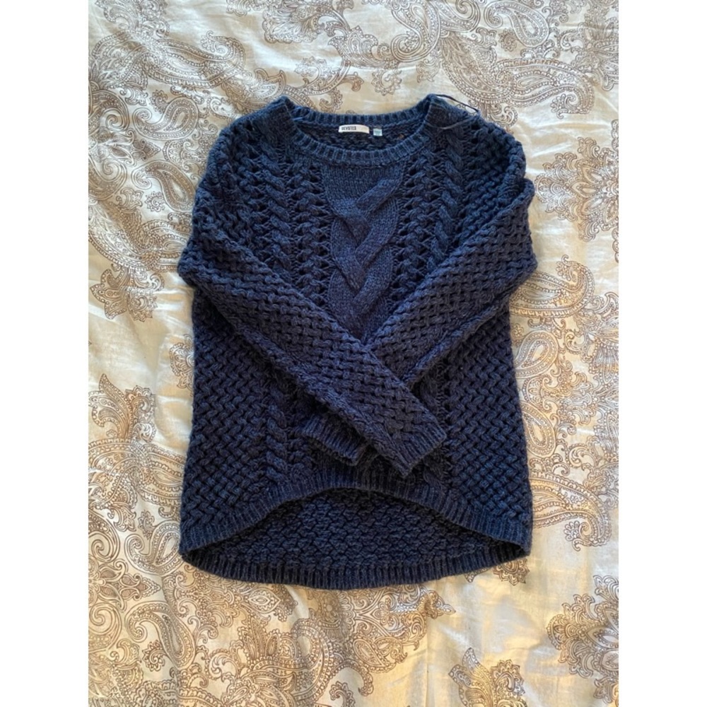 Blue Knitted Sweater 💙